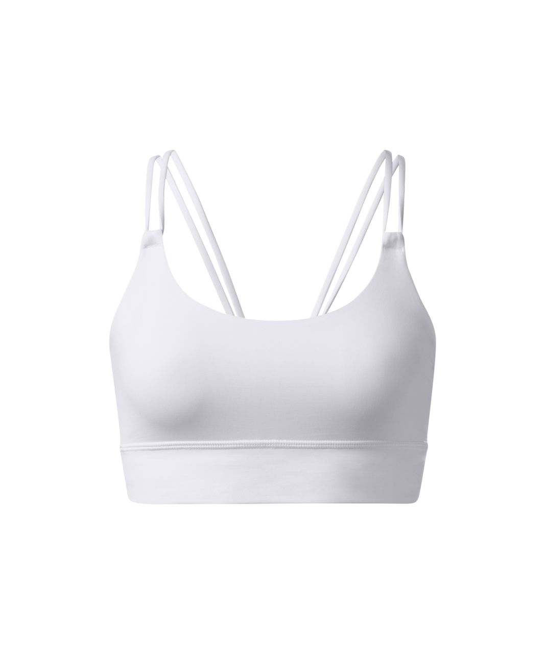 Lululemon Sunshine Salutation Bra - White - lulu fanatics