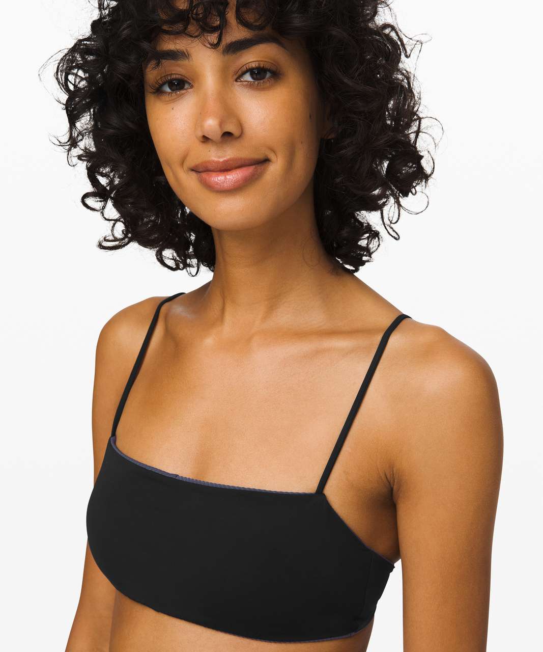 Lululemon Pool Play Bikini Top - Stone Blue / Black