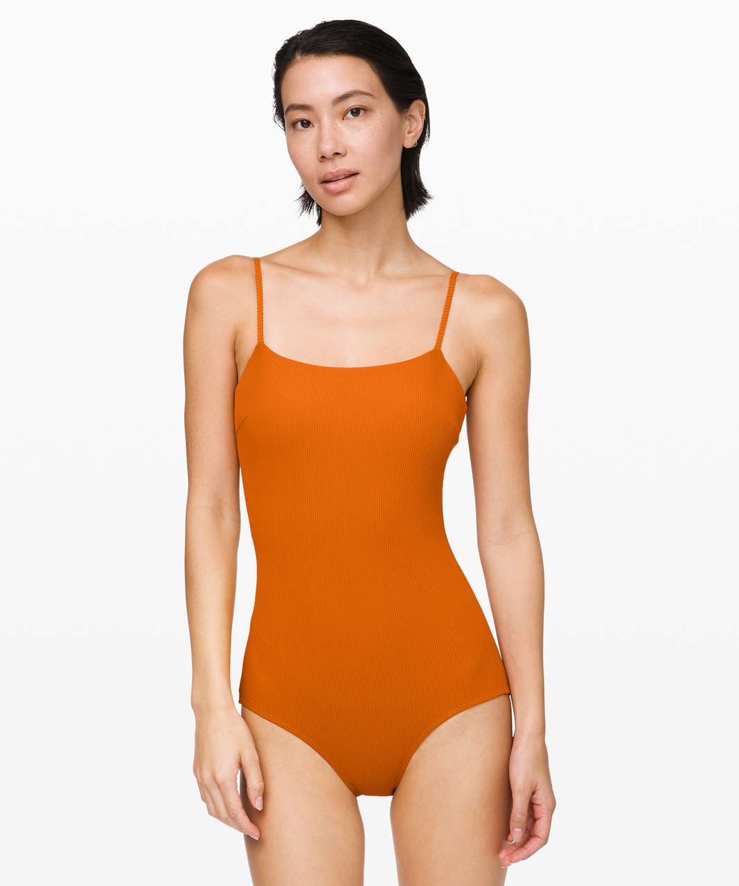 Lululemon Pool Play Full Bum One-Piece - Ochre