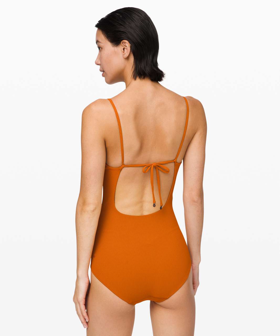 Lululemon Pool Play Full Bum One-Piece - Ochre