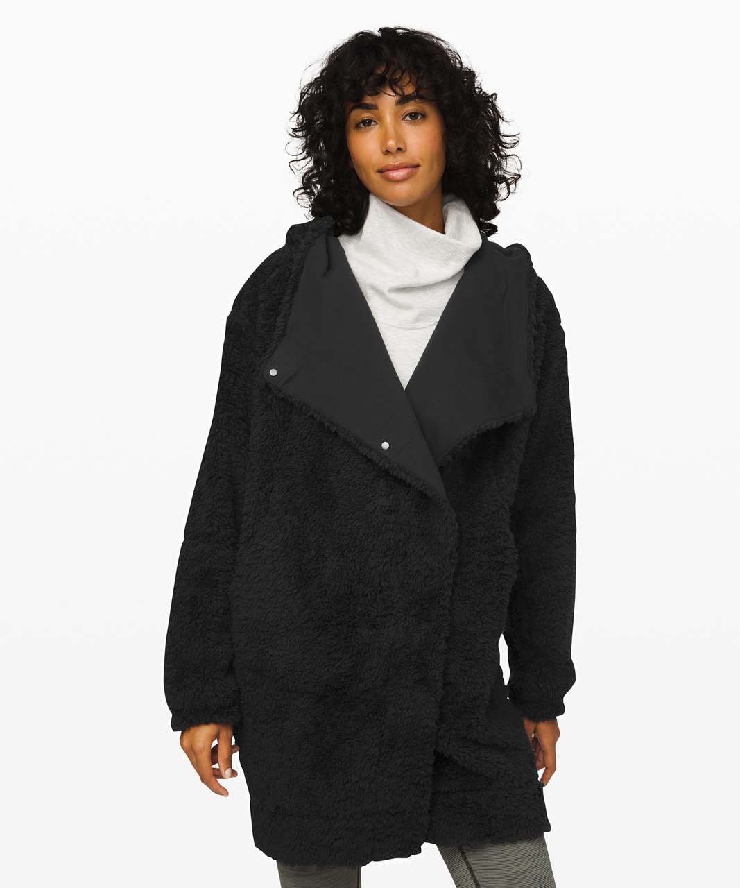 Lululemon Warmth Restore Sherpa Wrap - Black