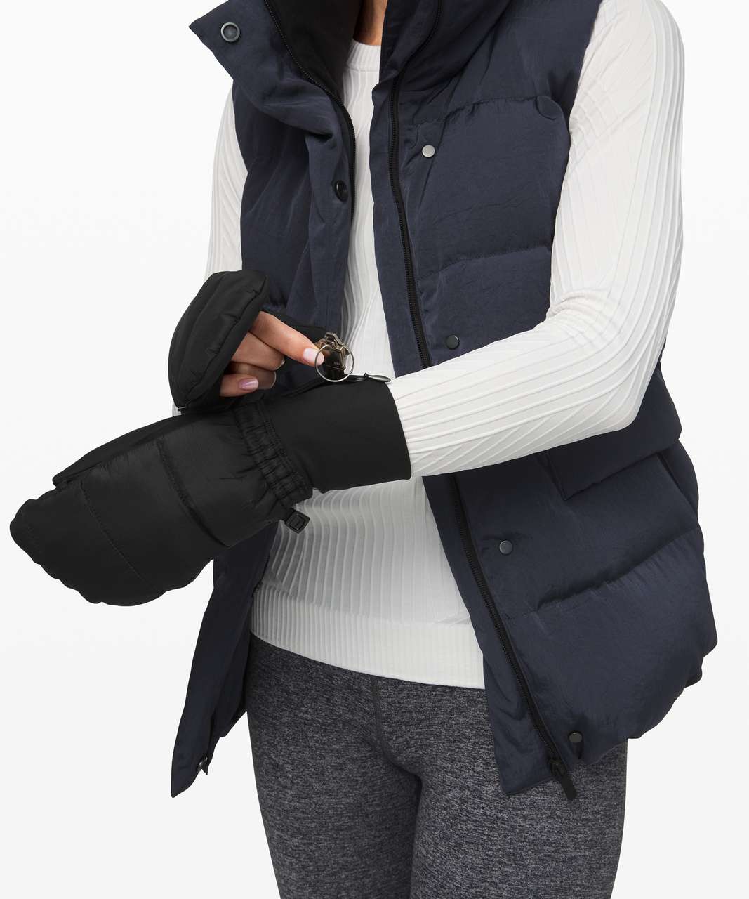 Lululemon Pinnacle Warmth Mittens - Black