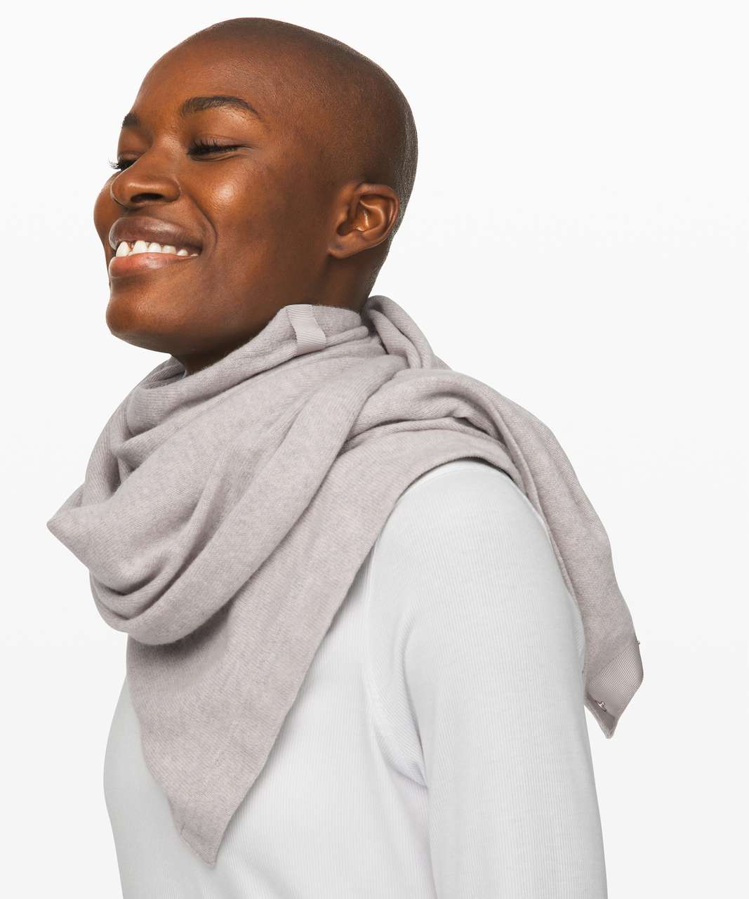 Lululemon Vinyasa Scarf *Cashmere - Heathered Silver Spoon