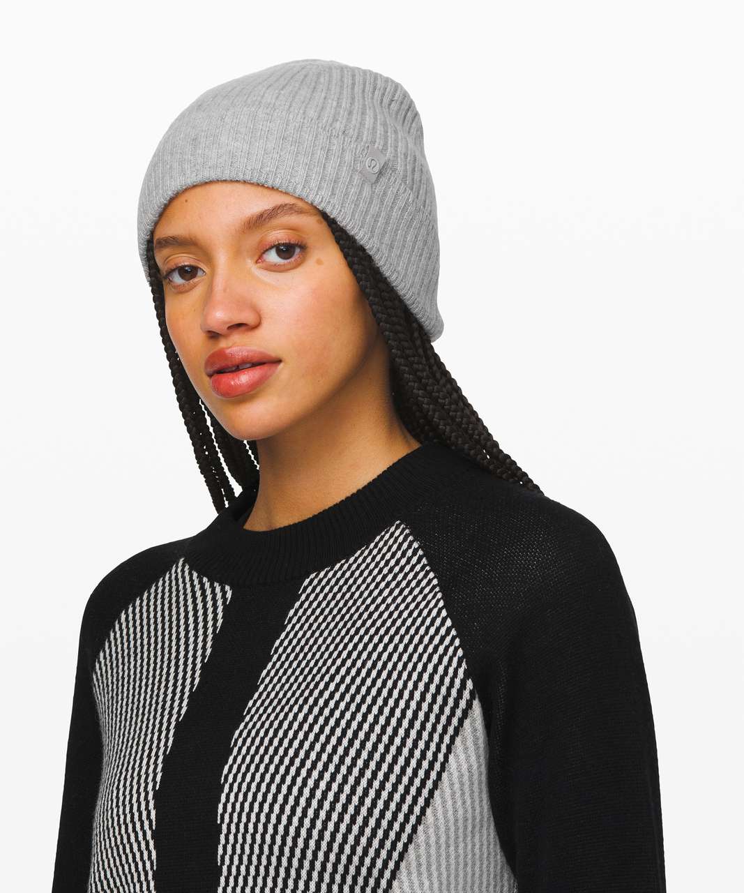 Lululemon Ready On Top Beanie - Heathered Core Light Grey