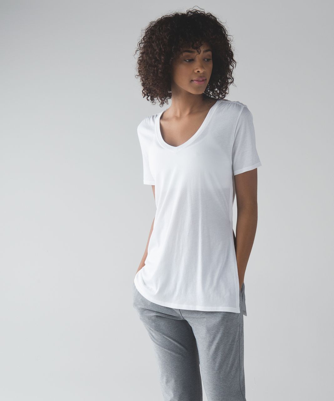 Lululemon Zen Bender Short Sleeve - White