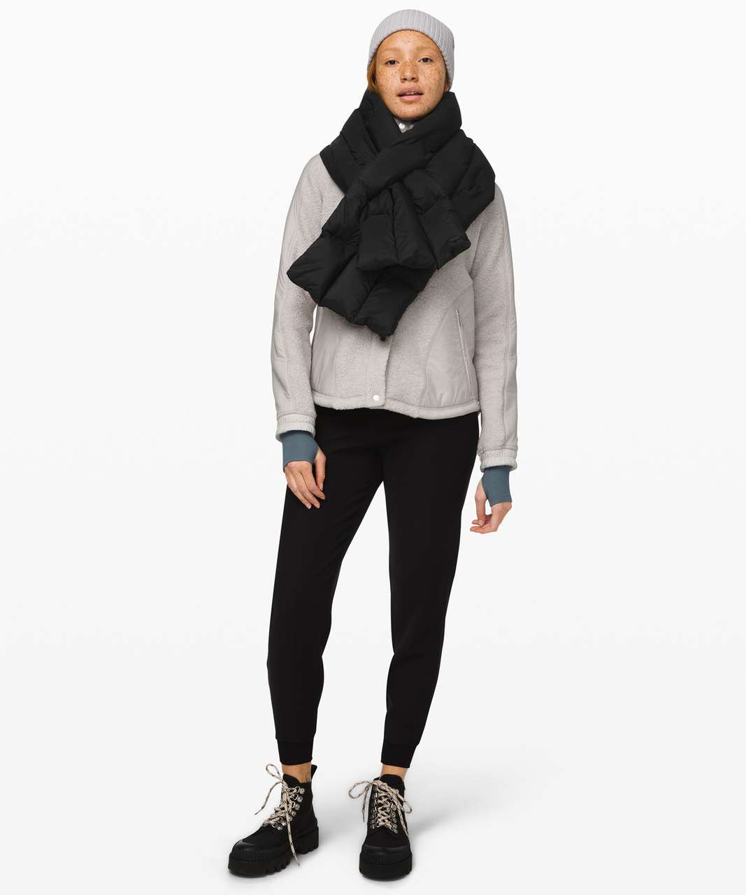 Lululemon Pinnacle Warmth Scarf - Black