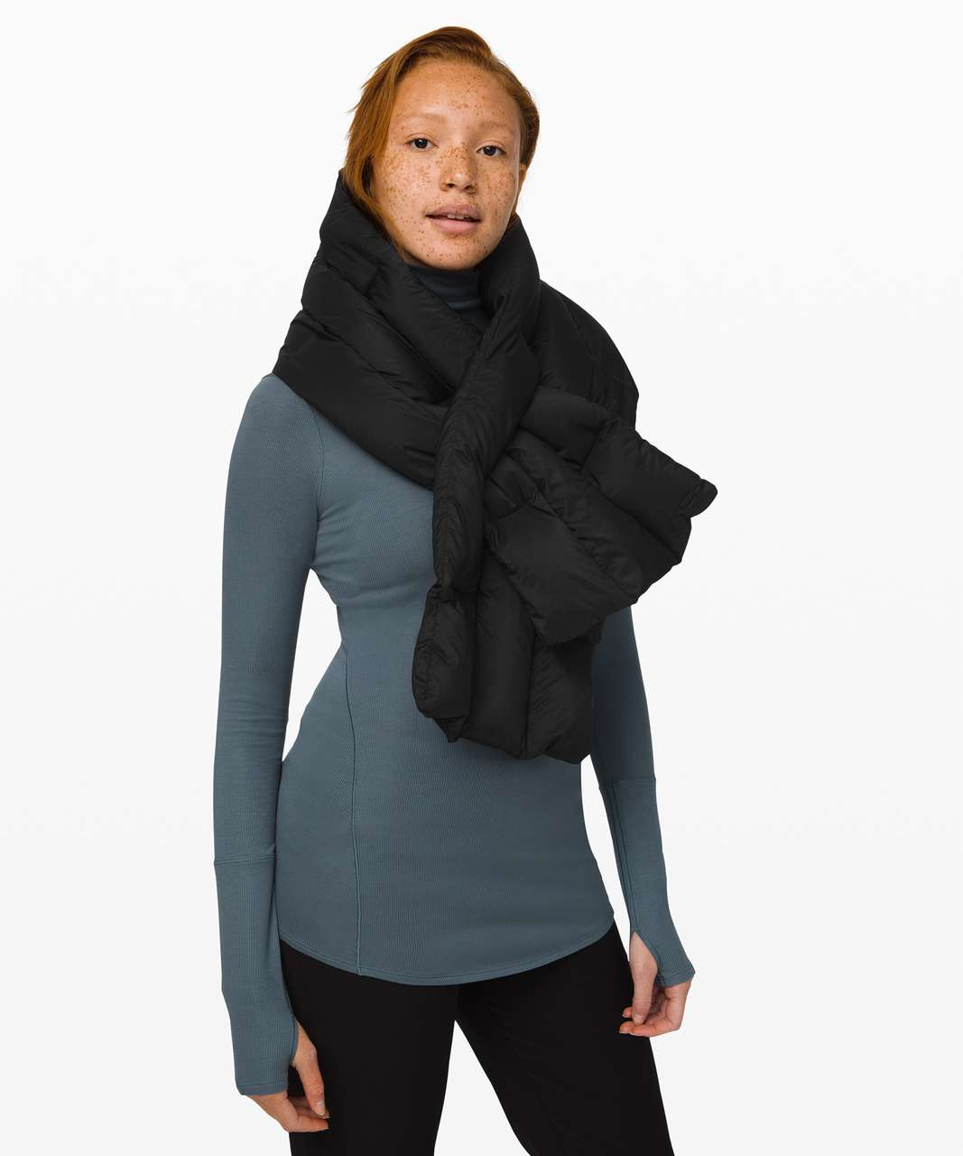 Lululemon Pinnacle Warmth Scarf - Black