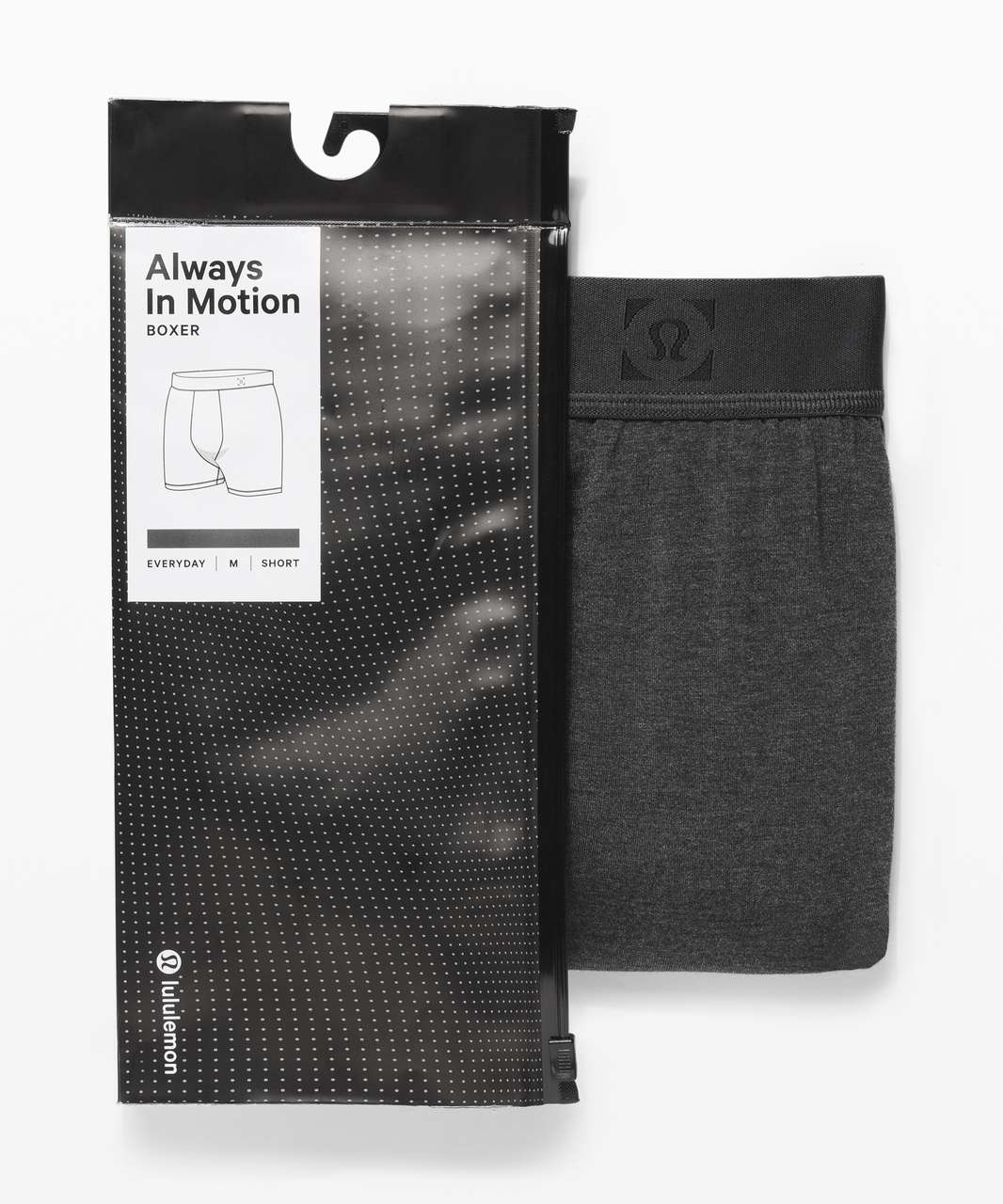 Lululemon Always In Motion Boxer *5" - Heathered Core Dark Grey (First Release)