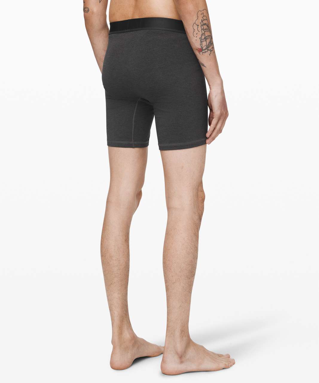 Lululemon Always In Motion Boxer *The Long One 7" - Heathered Core Dark Grey (First Release)