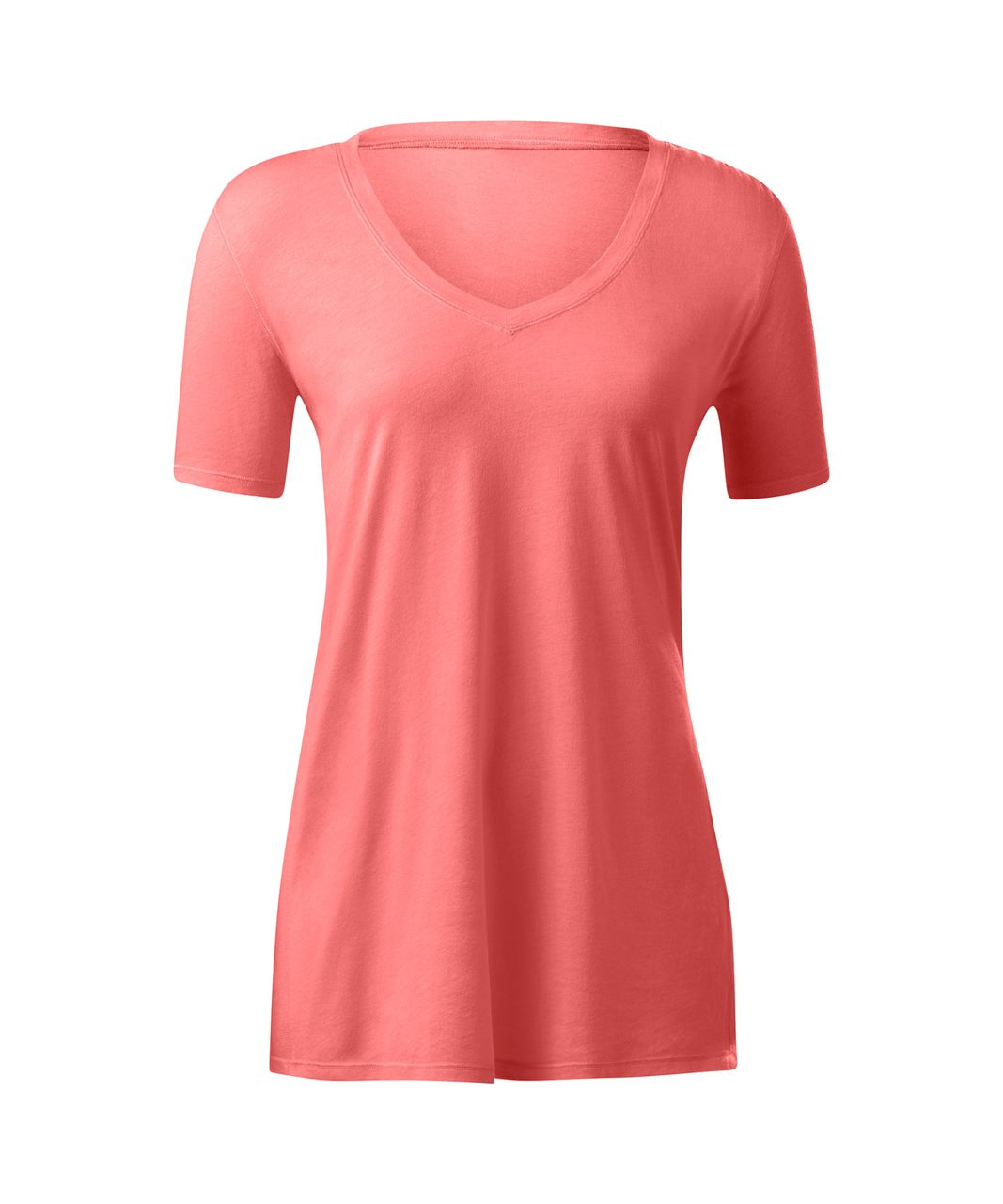 Lululemon Zen Bender Short Sleeve - Sunny Coral