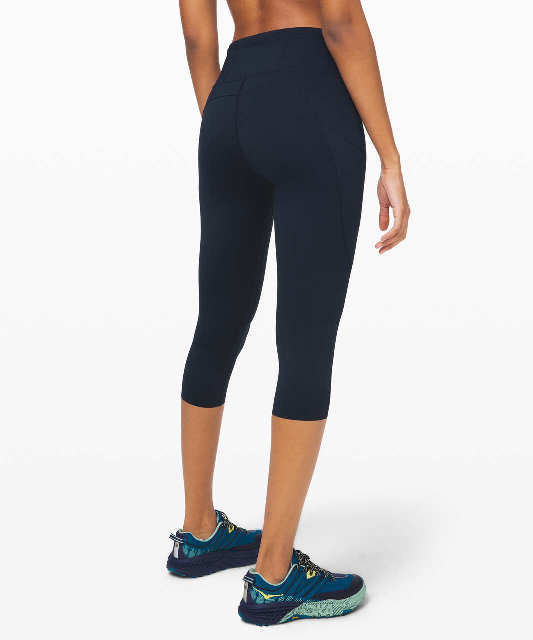 Lululemon Fast & Free 7/8 Tight II *Nulux 25 - True Navy - lulu fanatics