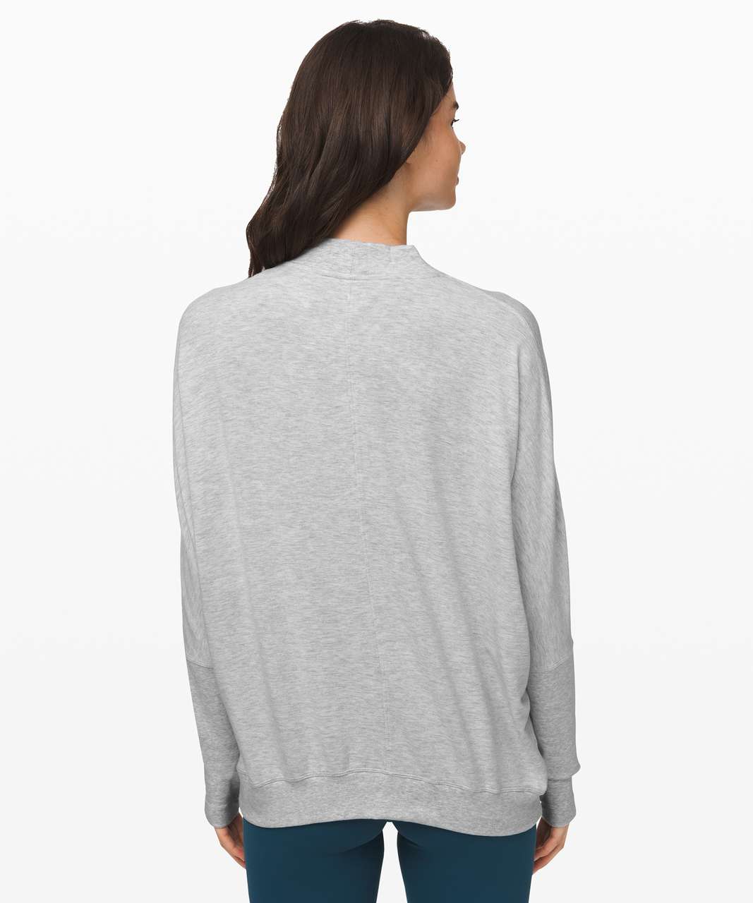 Lululemon Seek Stillness Pullover - Heathered Core Ultra Light Grey