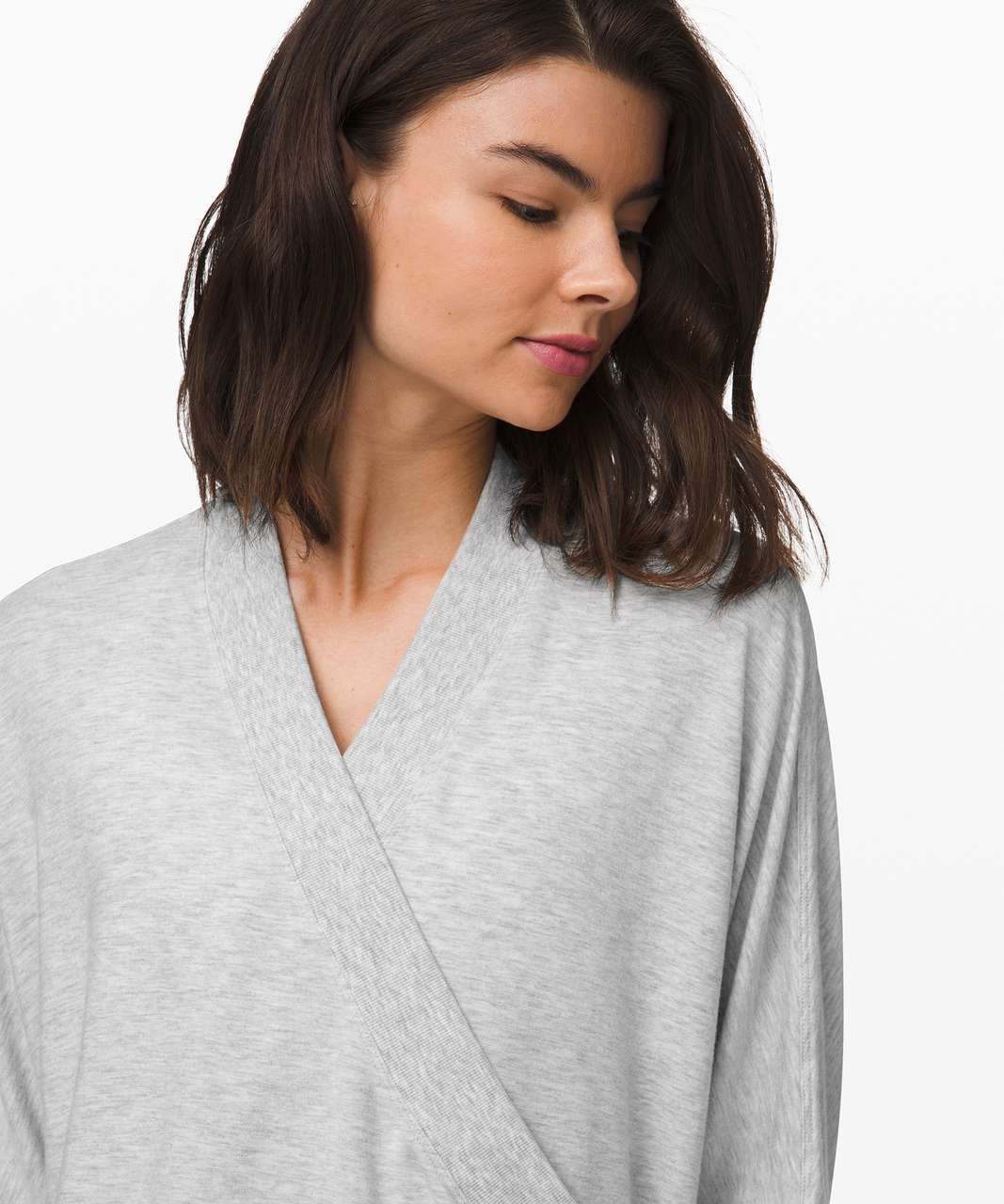 Lululemon Seek Stillness Pullover - Heathered Core Ultra Light Grey