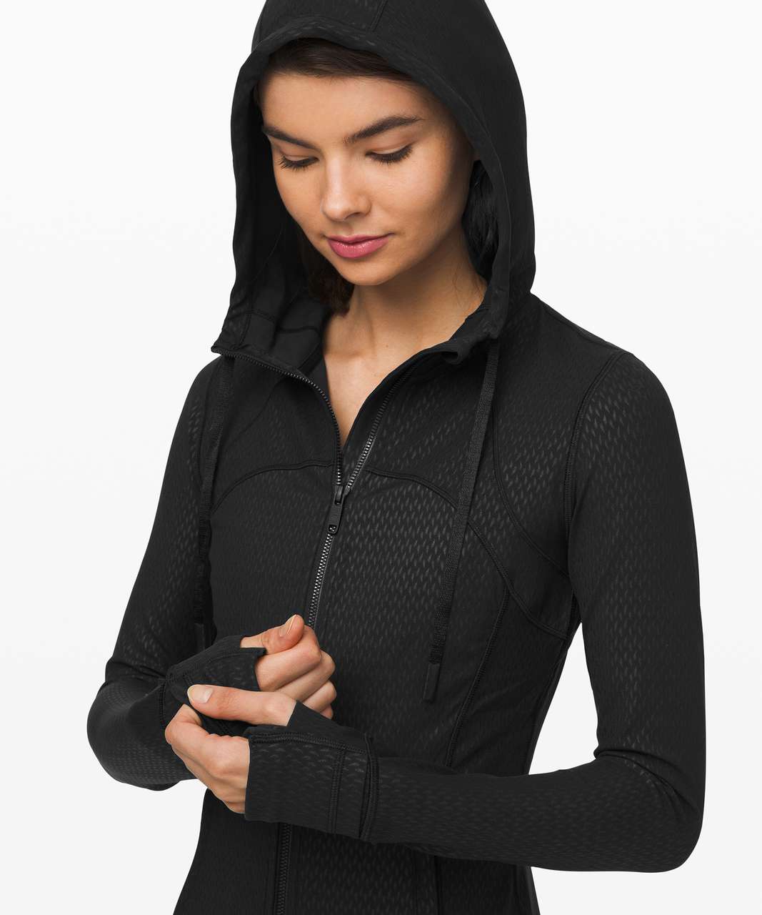 Lululemon Hooded Define Jacket *Nulu - Diverge Emboss Black - lulu