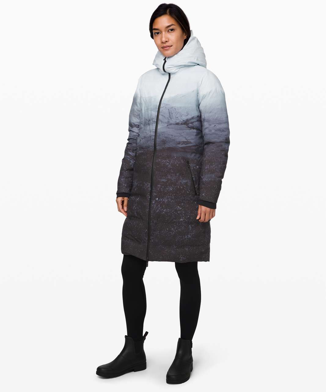 Lululemon Slush Hour Parka *Glacier - Glacier Vista White Grey