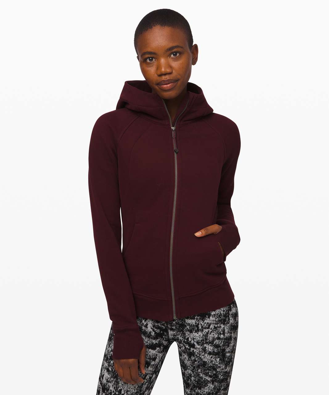 Lululemon Scuba Hoodie *Light Cotton Fleece - Garnet - lulu fanatics