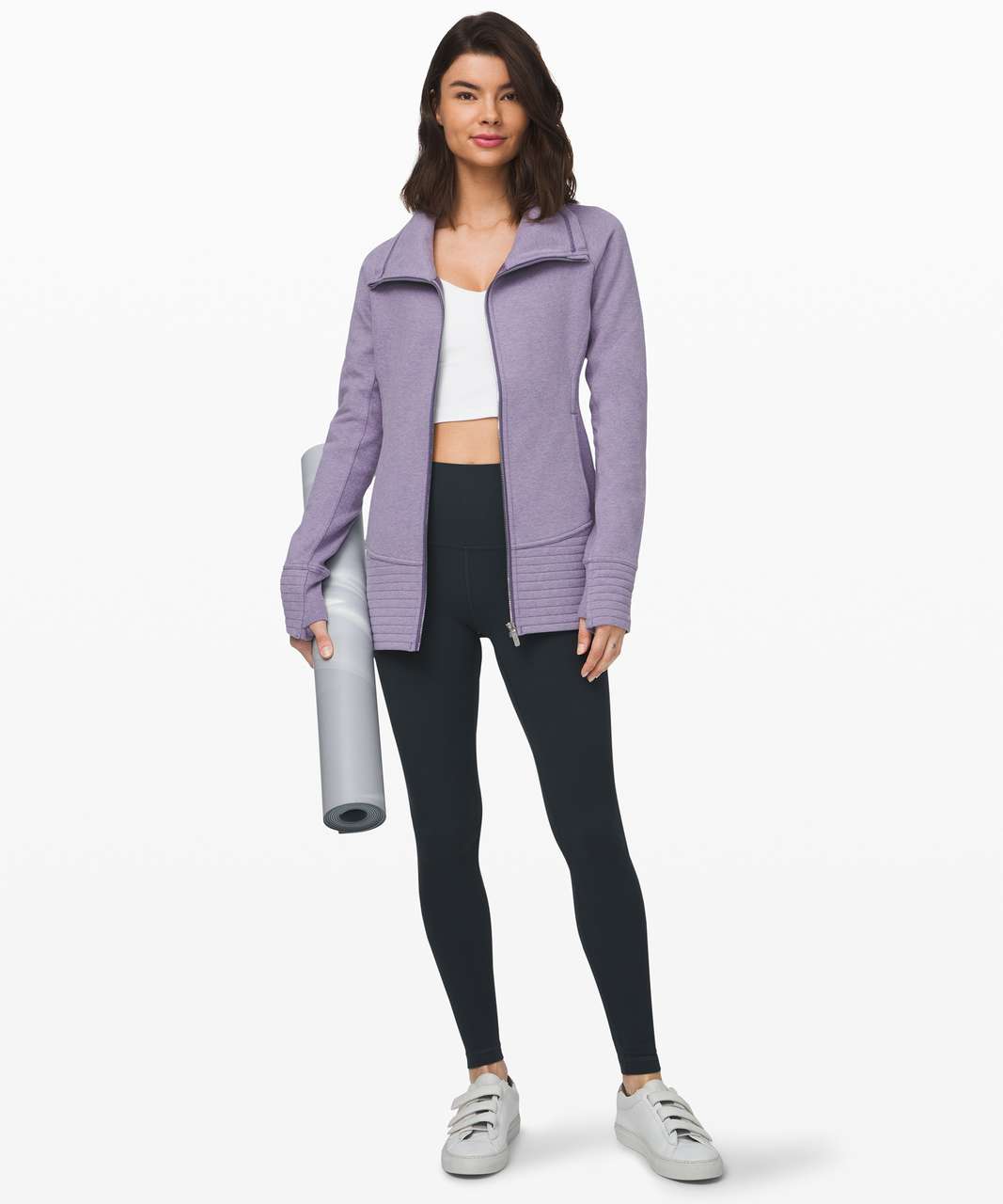 Lululemon Radiant Jacket II - Heathered Purple Quartz