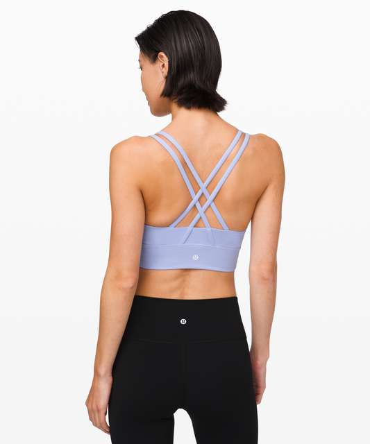 Lululemon Energy Bra Long Line *Medium Support, B–D Cup - Rosemary ...