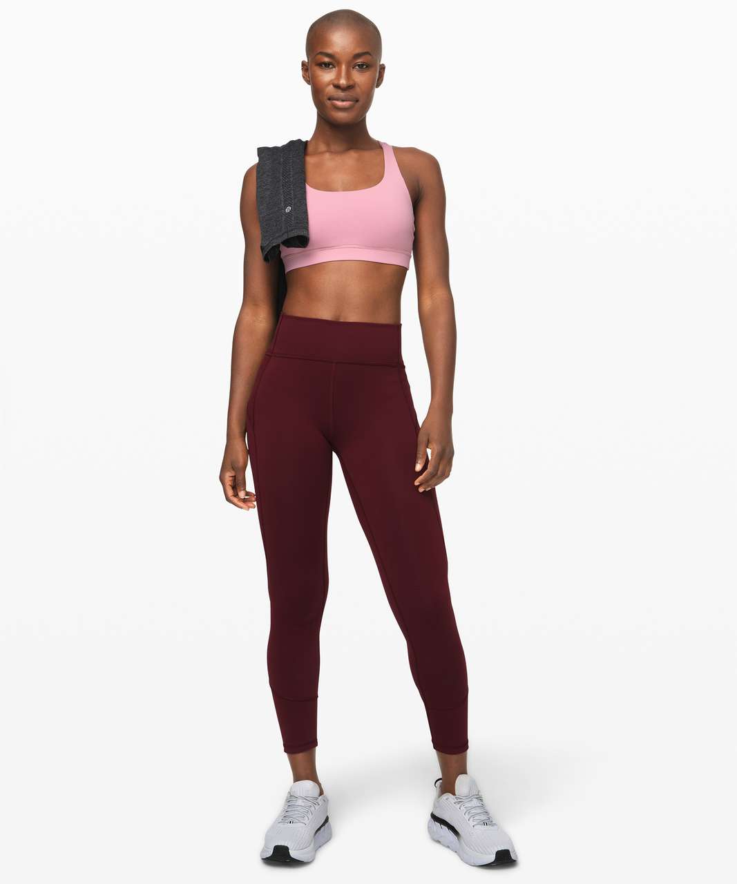 Lululemon Energy Bra - Pink Taupe - lulu fanatics