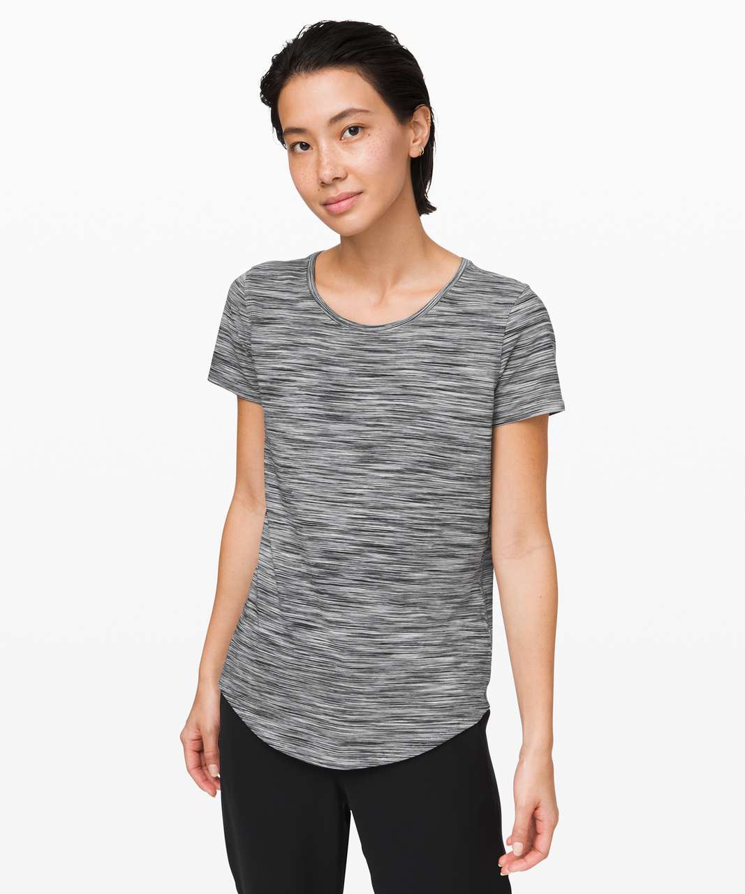 Lululemon Love Crew III - 4 Colour Space Dye White Black