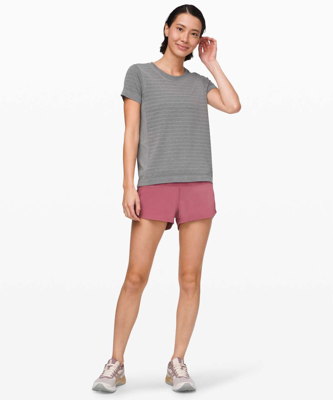 Lululemon Speed Up Short *2.5" - Moss Rose