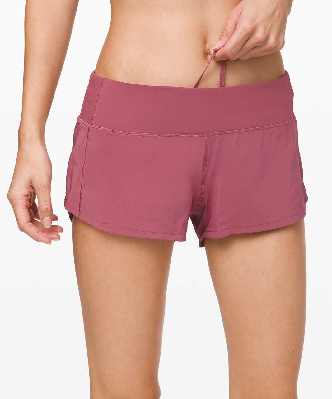 Lululemon Speed Up Short *2.5 - Moss Rose - lulu fanatics