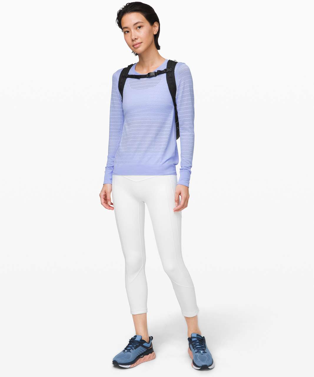 Lululemon Breeze By Long Sleeve *Squad - Lavender Dusk / Lavender Dusk