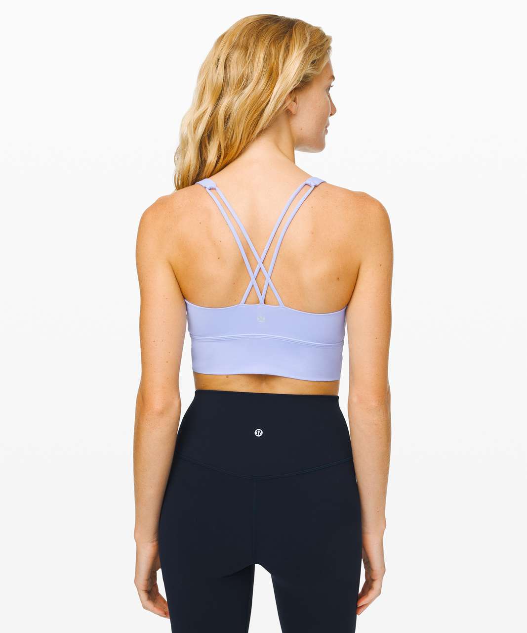 Lululemon Free To Be Bra *Long Line - Lavender Dusk - lulu fanatics