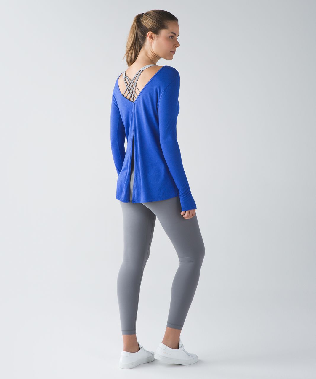 Lululemon Zen Bender Long Sleeve - Harbor Blue