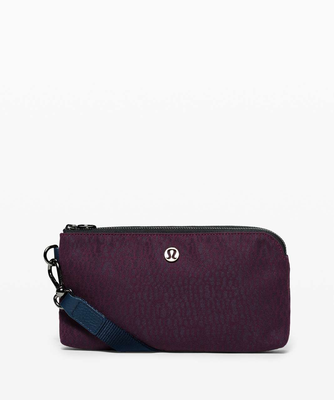 Lululemon Now and Always Pouch - Stacked Jacquard Black Cherry