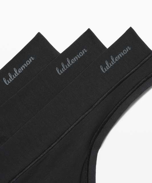 Lululemon Mula Bandhawear Thong - Dark Chrome - lulu fanatics