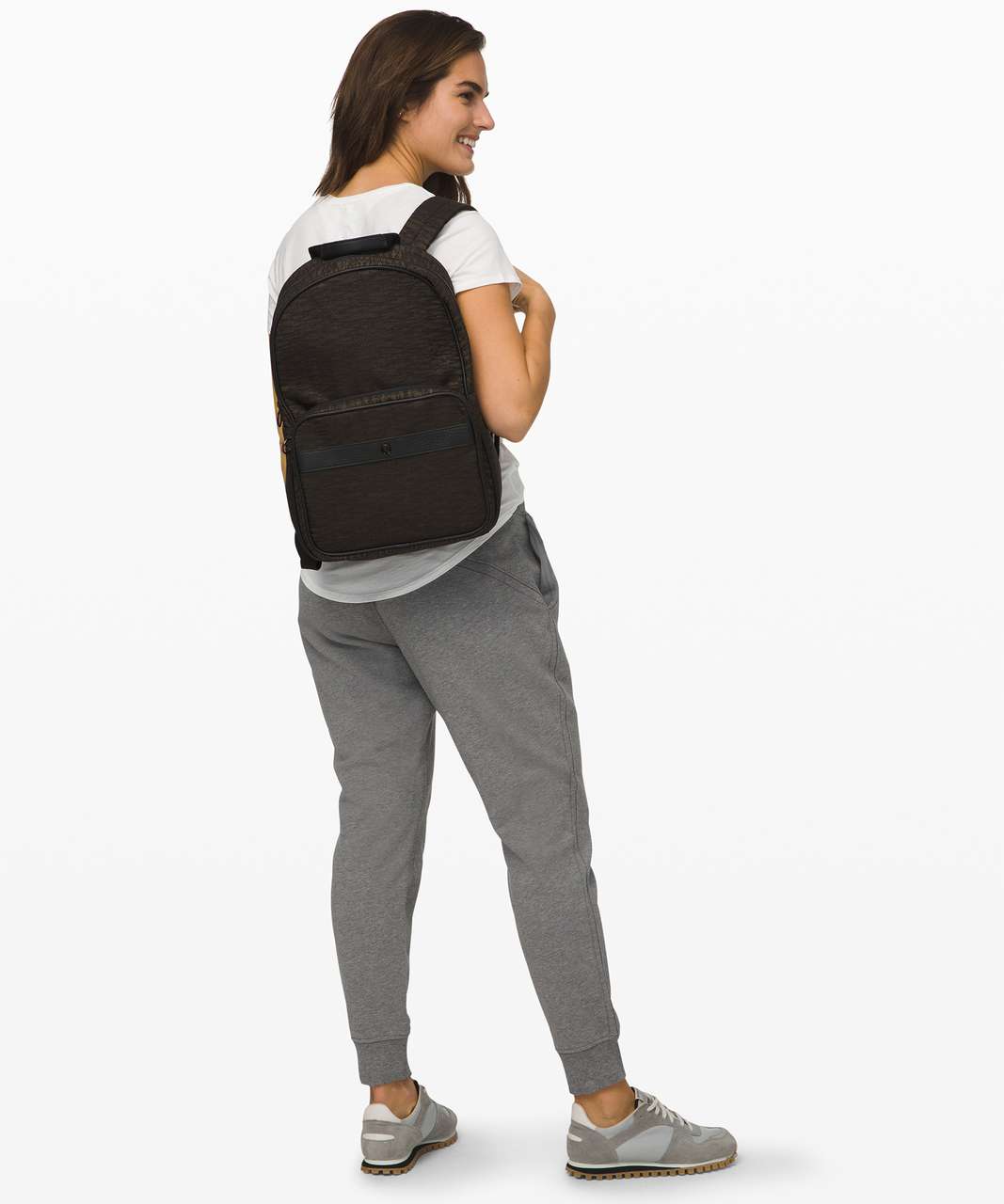 Lululemon Now and Always Backpack *18L - Aqueous Ikat Jacquard Black Highlander