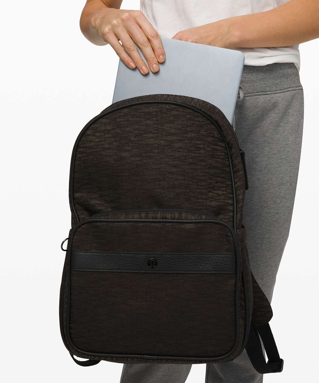 Lululemon Now and Always Backpack *18L - Aqueous Ikat Jacquard Black Highlander