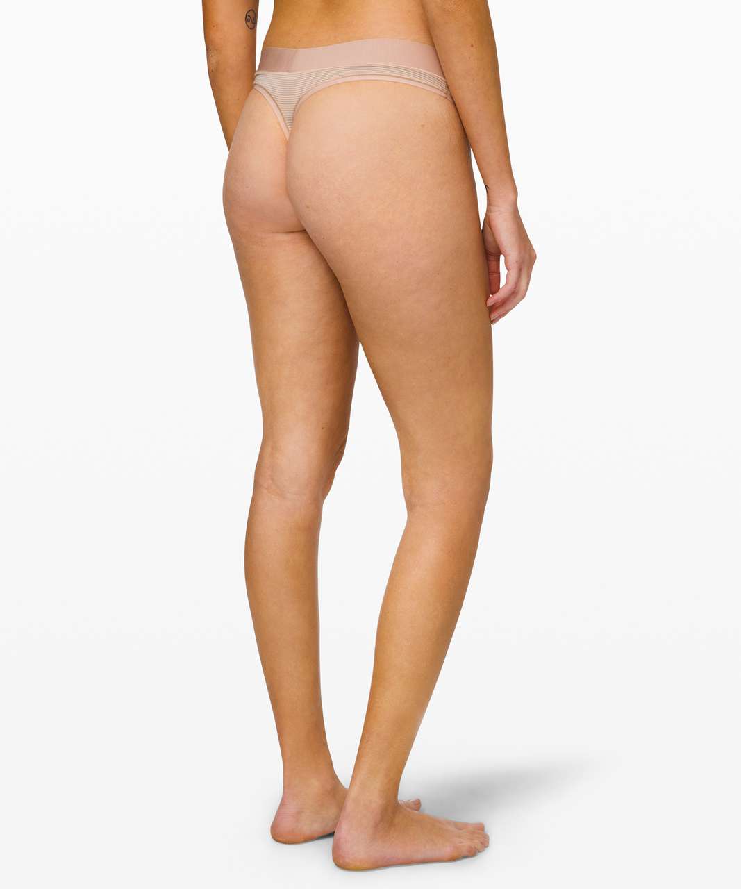 Lululemon Mula Bandhawear Thong *Stripe - Misty Shell