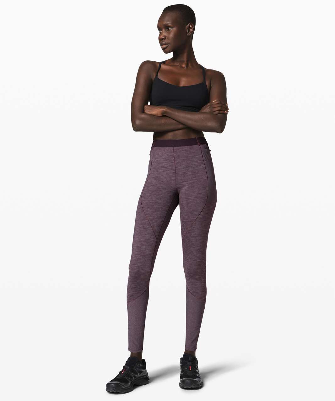 Lululemon Alacer Tight *lululemon lab - Black Granite - lulu fanatics