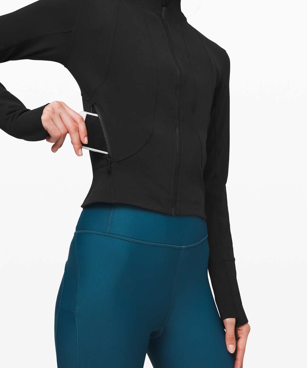 Lululemon Full Freedom Long Sleeve - Black Cherry - lulu fanatics