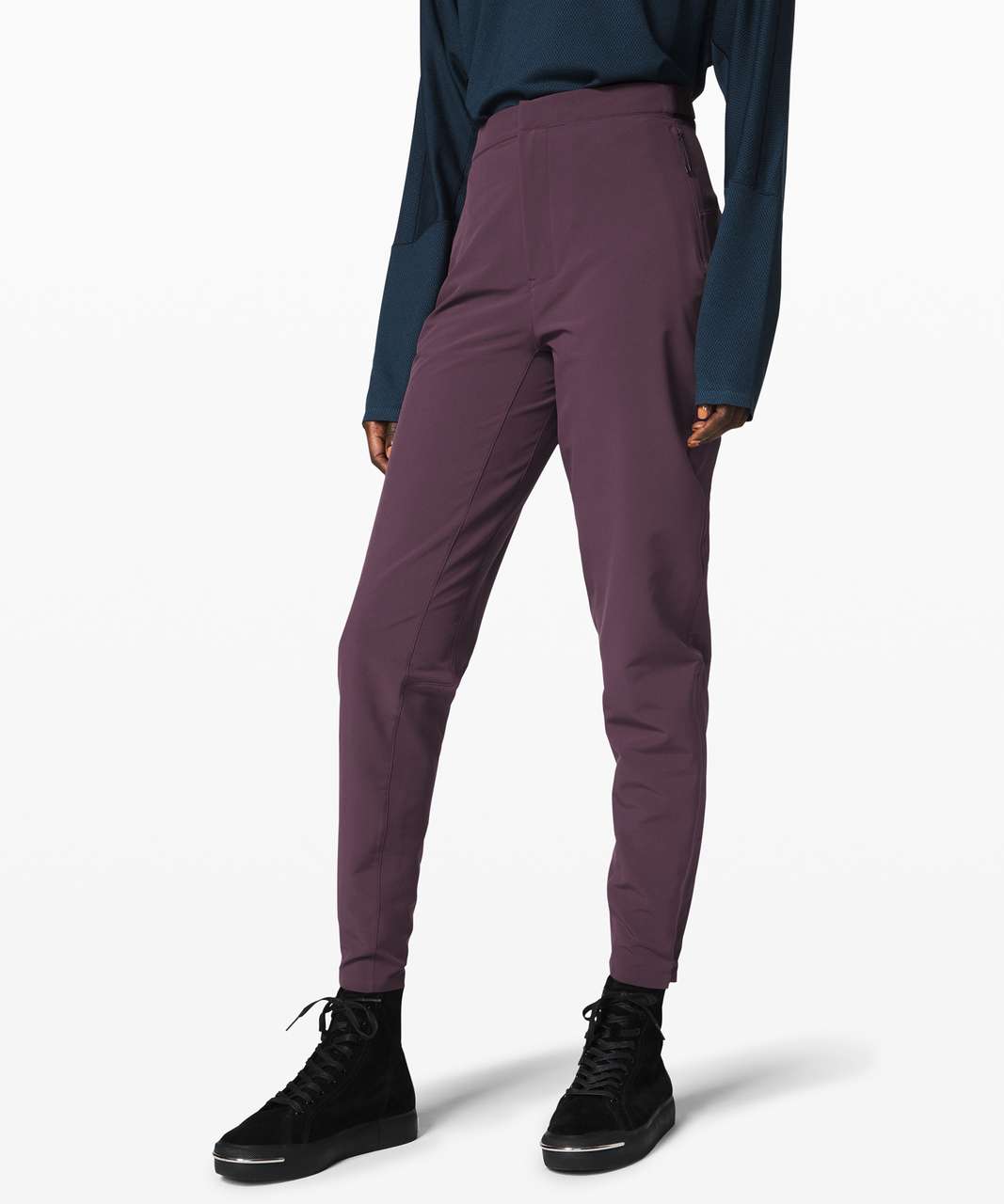 Lululemon Esker Slim *lululemon lab - Black Cherry