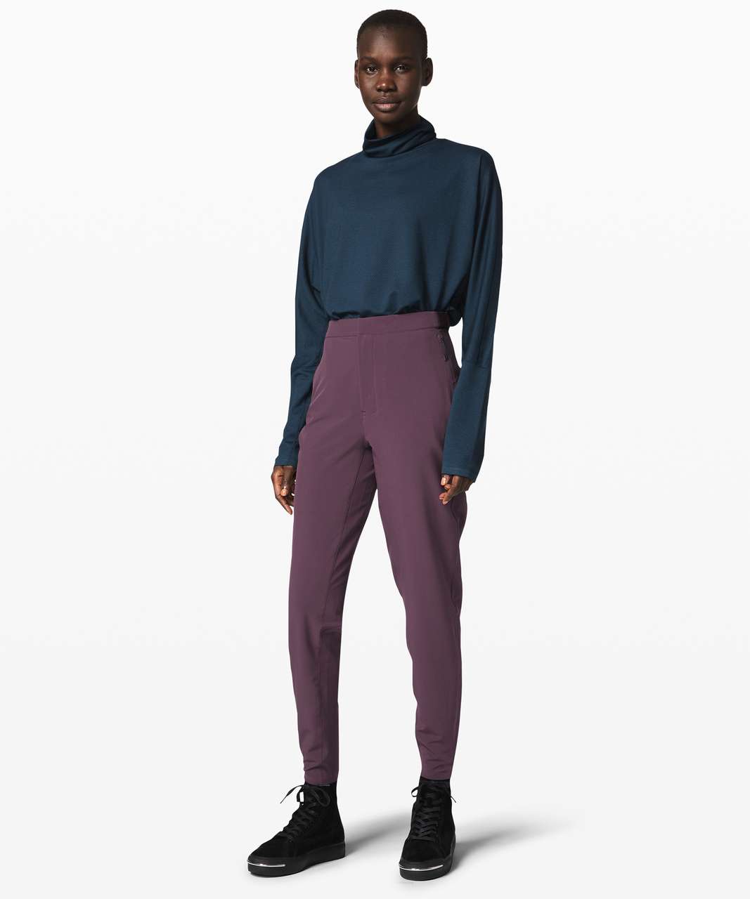 Lululemon Esker Slim *lululemon lab - Black Cherry