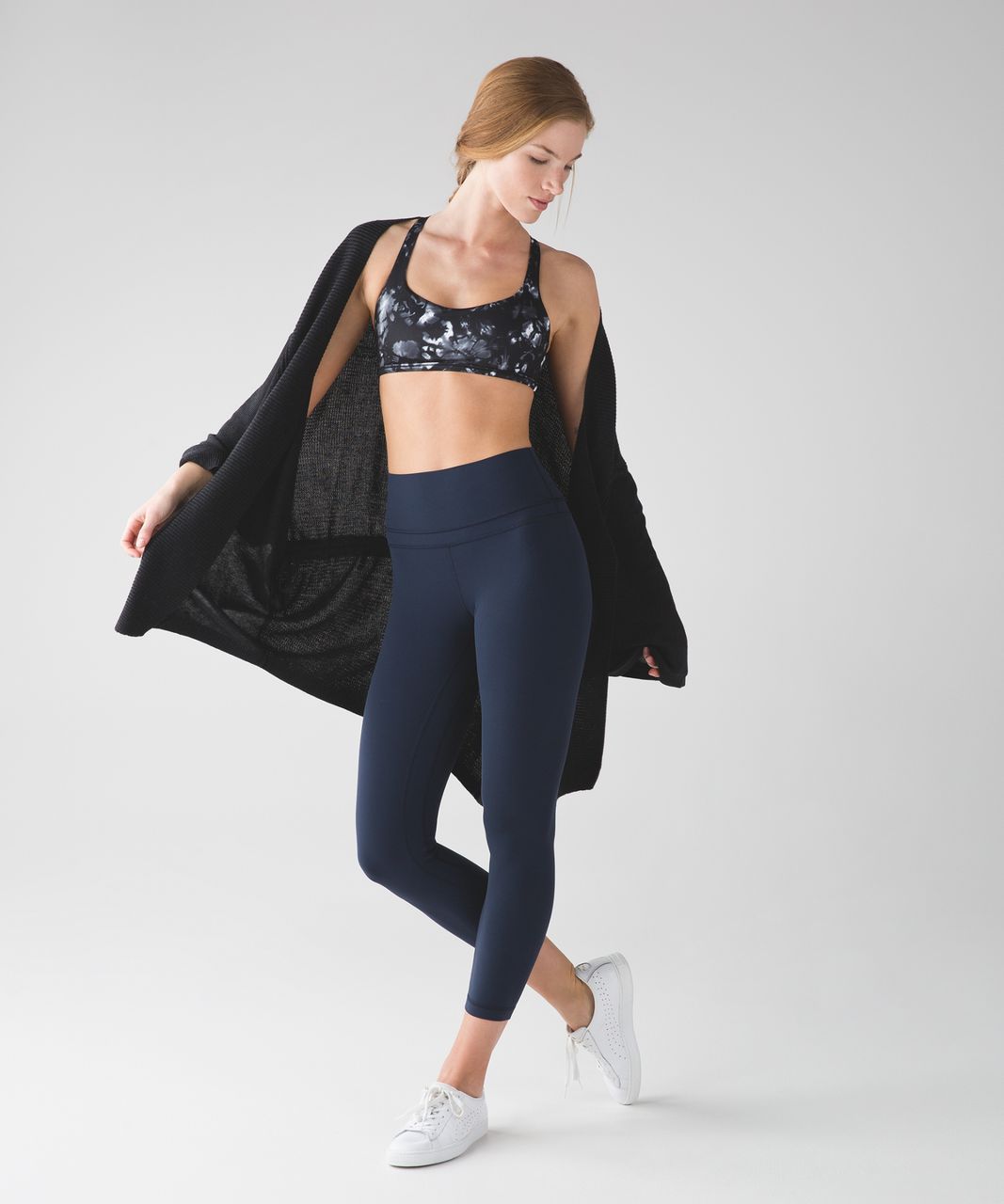 Lululemon Breeze Easy Wrap - Heathered Black