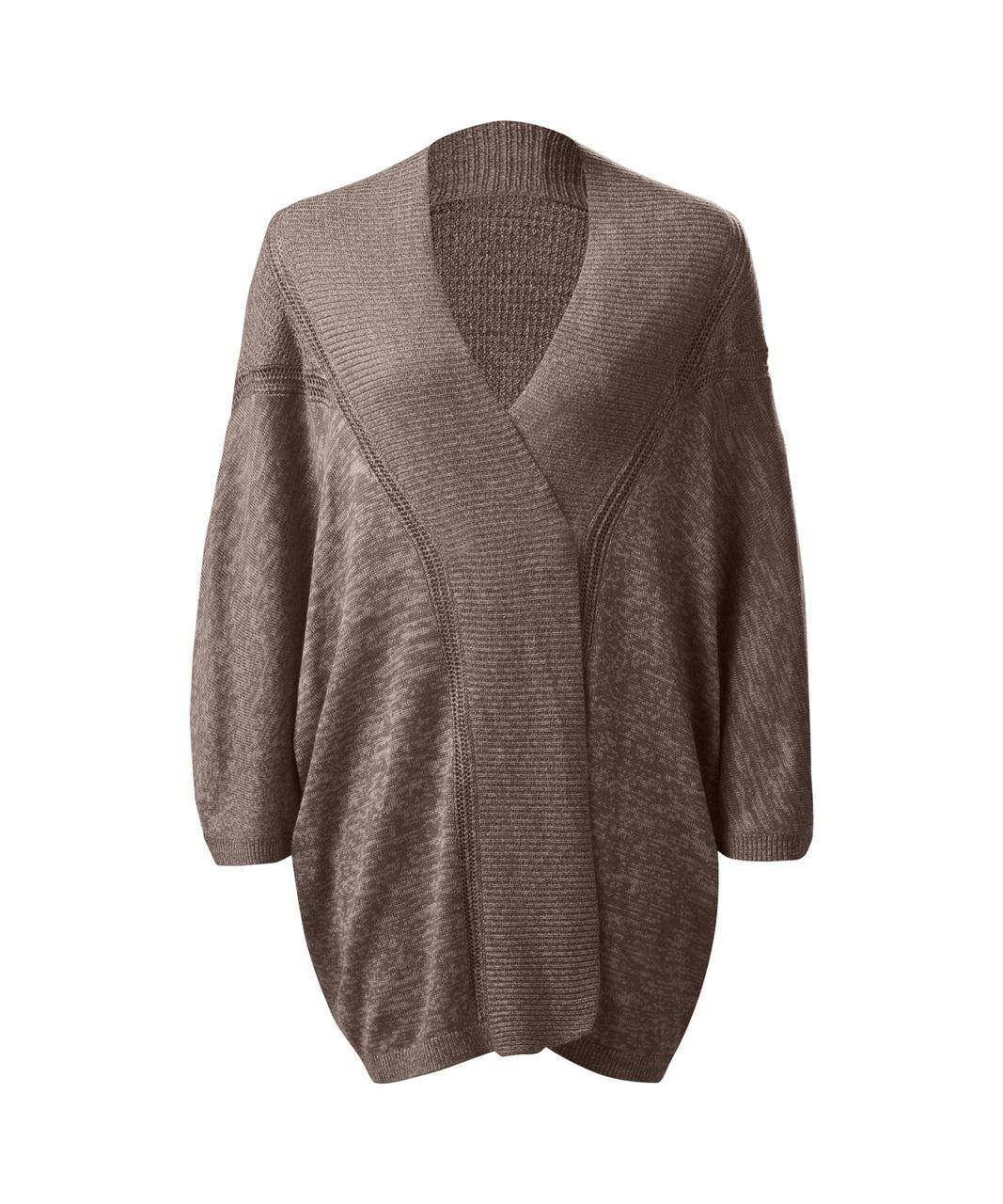 Lululemon Breeze Easy Wrap - Heathered Cool Cocoa / Heathered Cashew ...