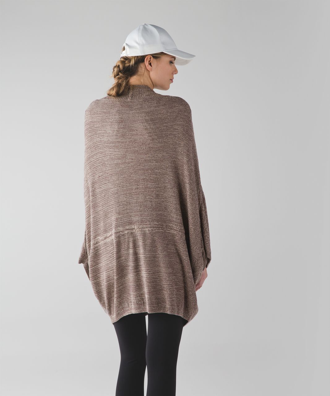 Lululemon Breeze Easy Wrap - Heathered Cool Cocoa / Heathered Cashew