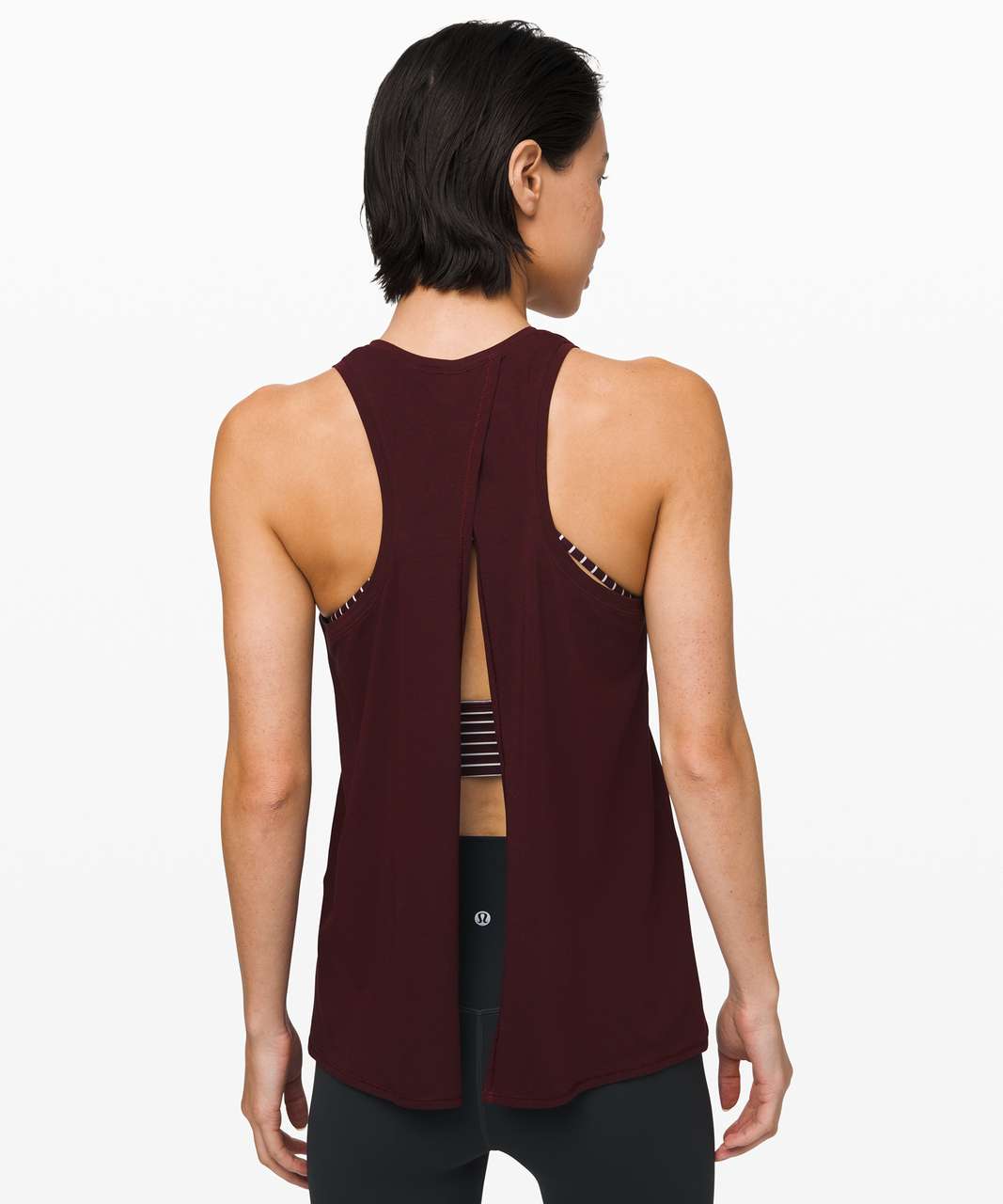 Lululemon All Tied Up Tank - Garnet - lulu fanatics