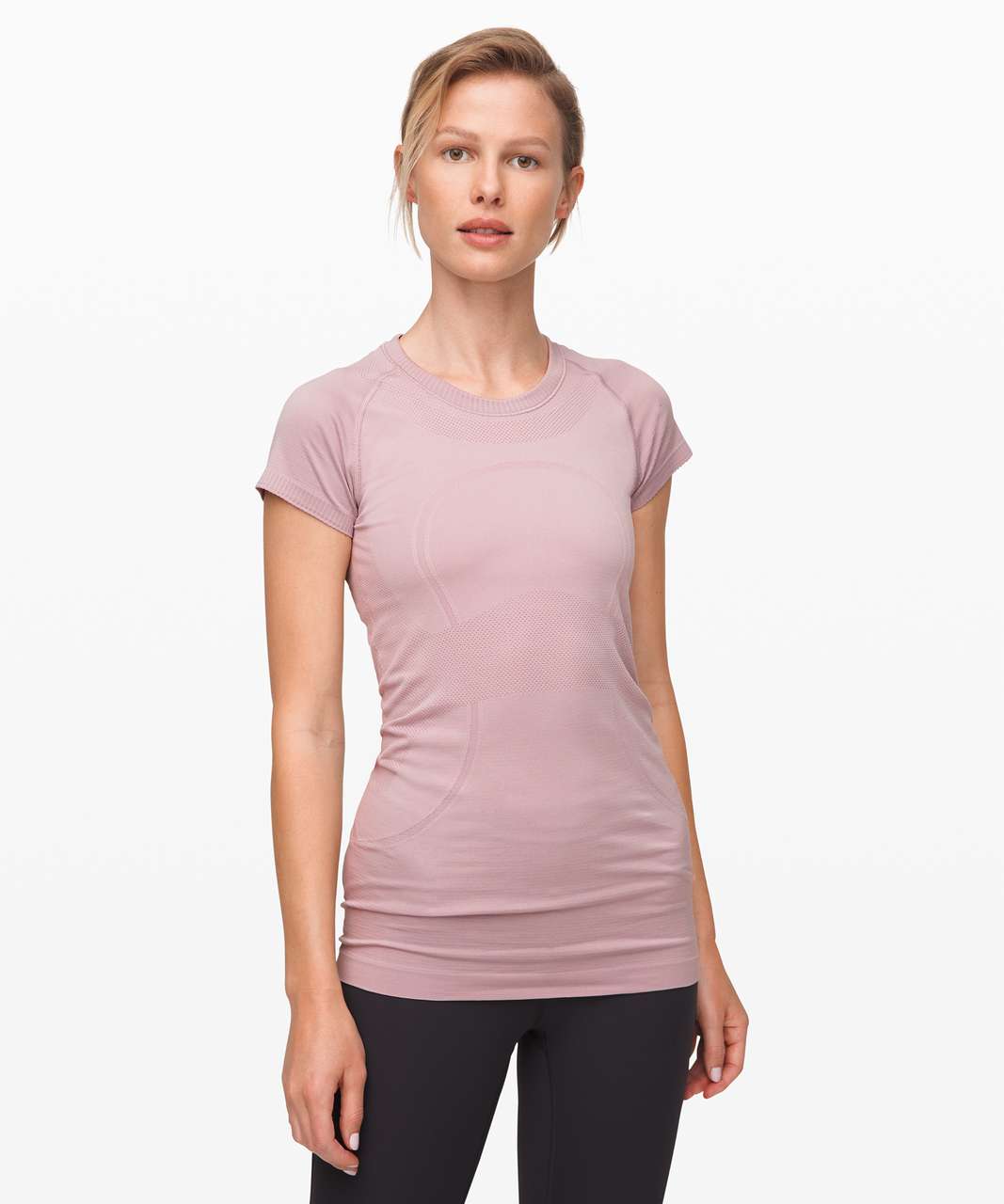 Lululemon Swiftly Tech Short Sleeve Crew - Smoky Blush / Smoky Blush