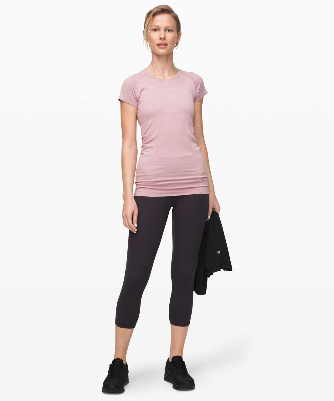 Lululemon Swiftly Tech Short Sleeve Crew - Smoky Blush / Smoky Blush