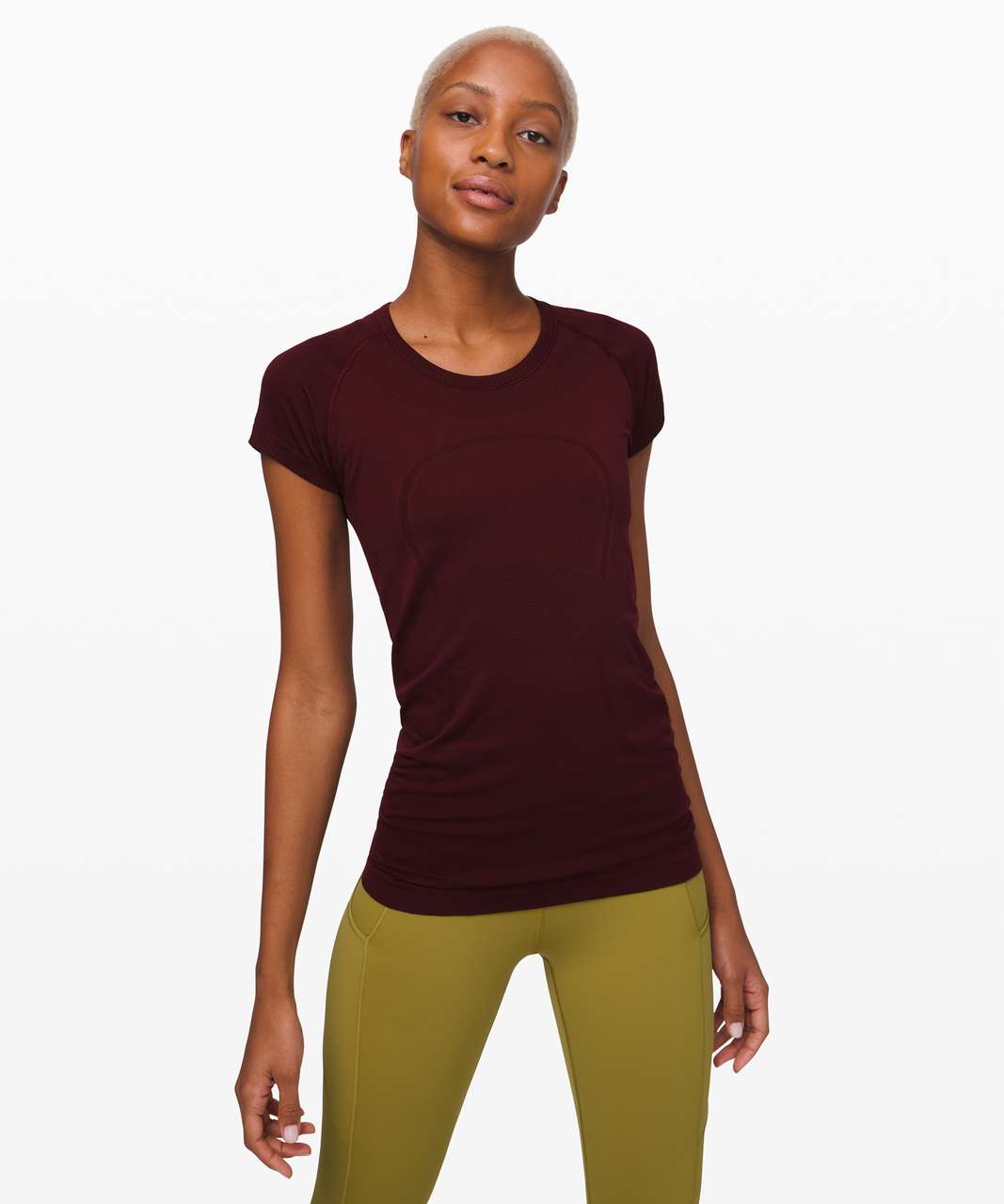 Lululemon Swiftly Tech Short Sleeve Crew - Lip Gloss / Lip Gloss - lulu  fanatics