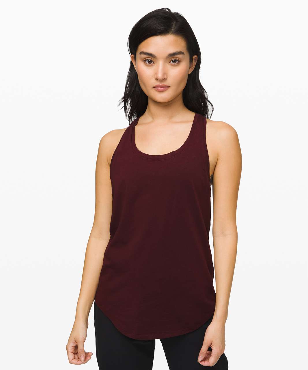 Lululemon Love Tank *Pleated - Garnet