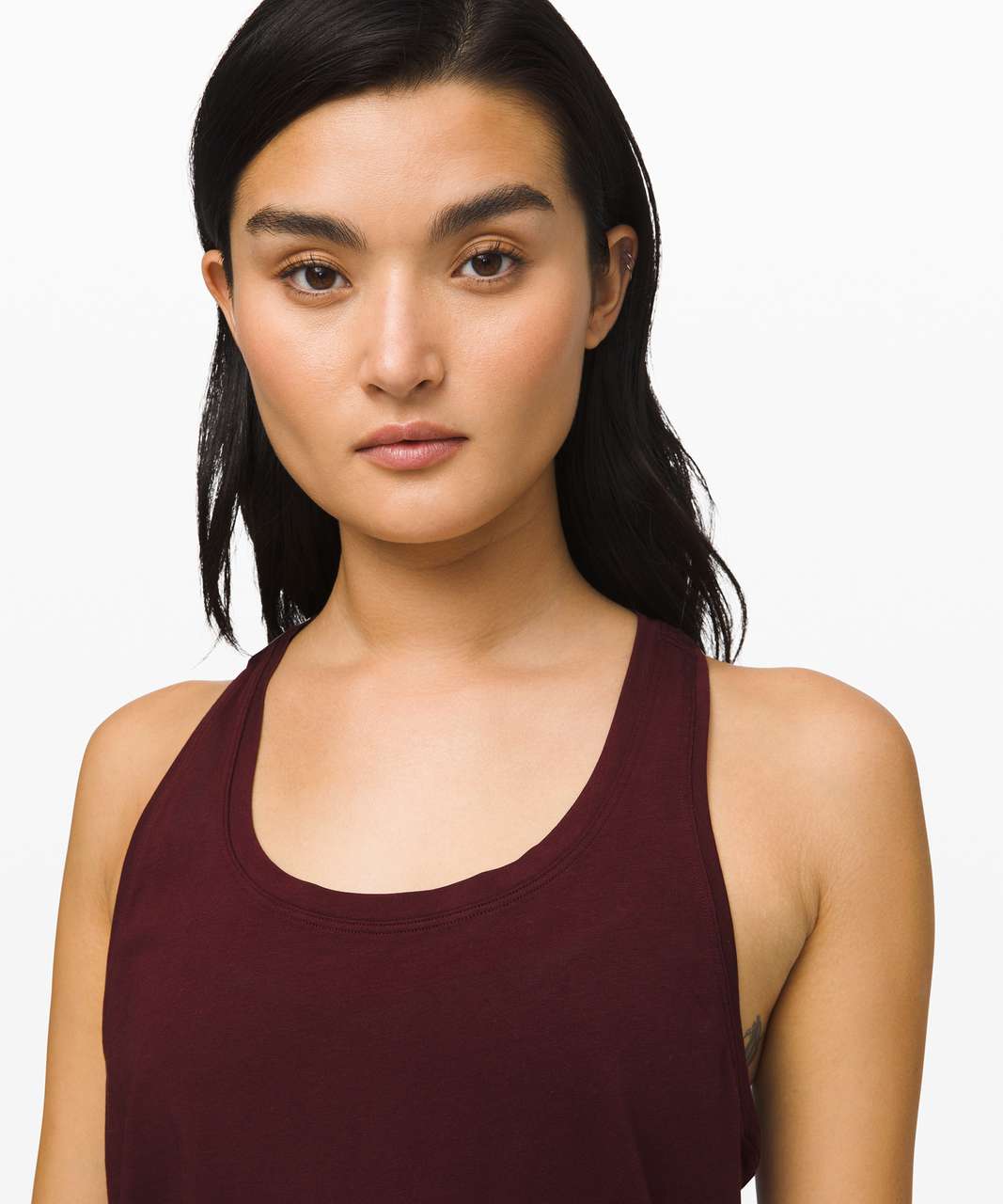 Lululemon Love Tank *Pleated - Garnet