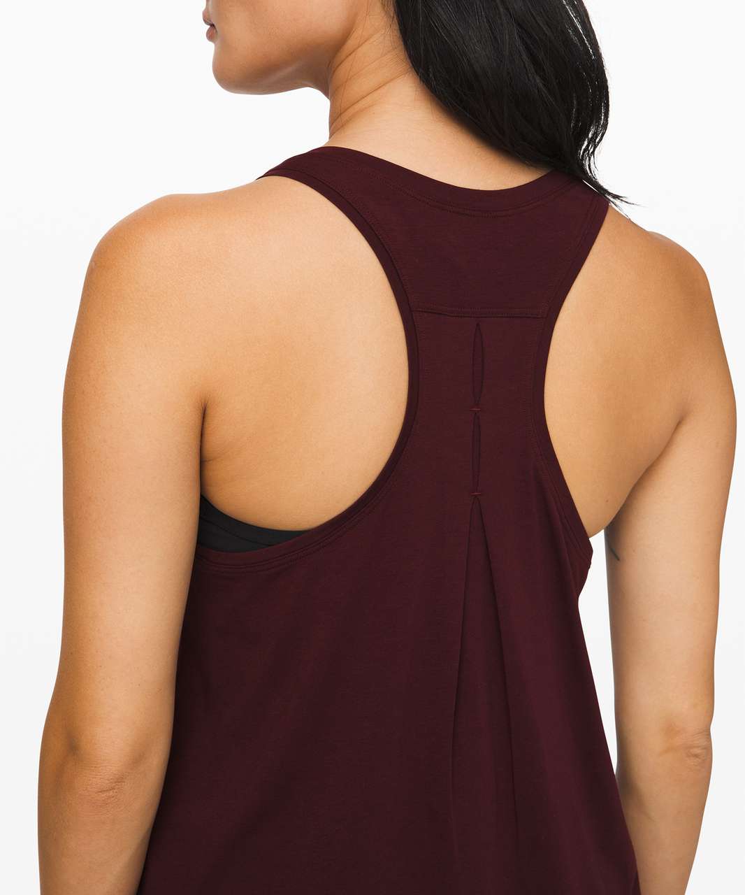 Lululemon Love Tank *Pleated - Garnet