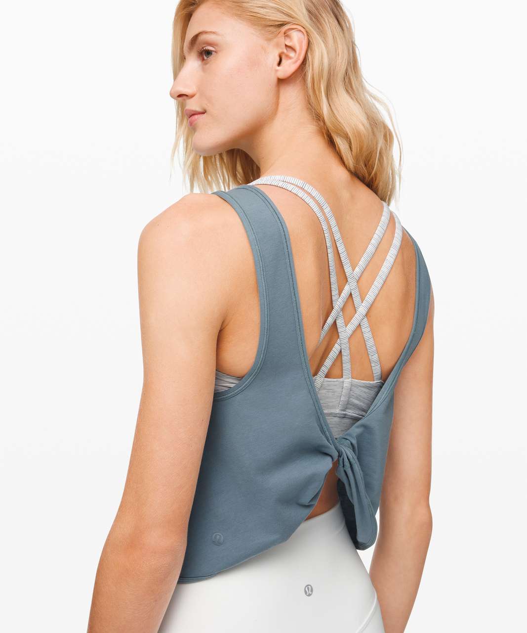 Lululemon Good Turn Tank - Blue Charcoal