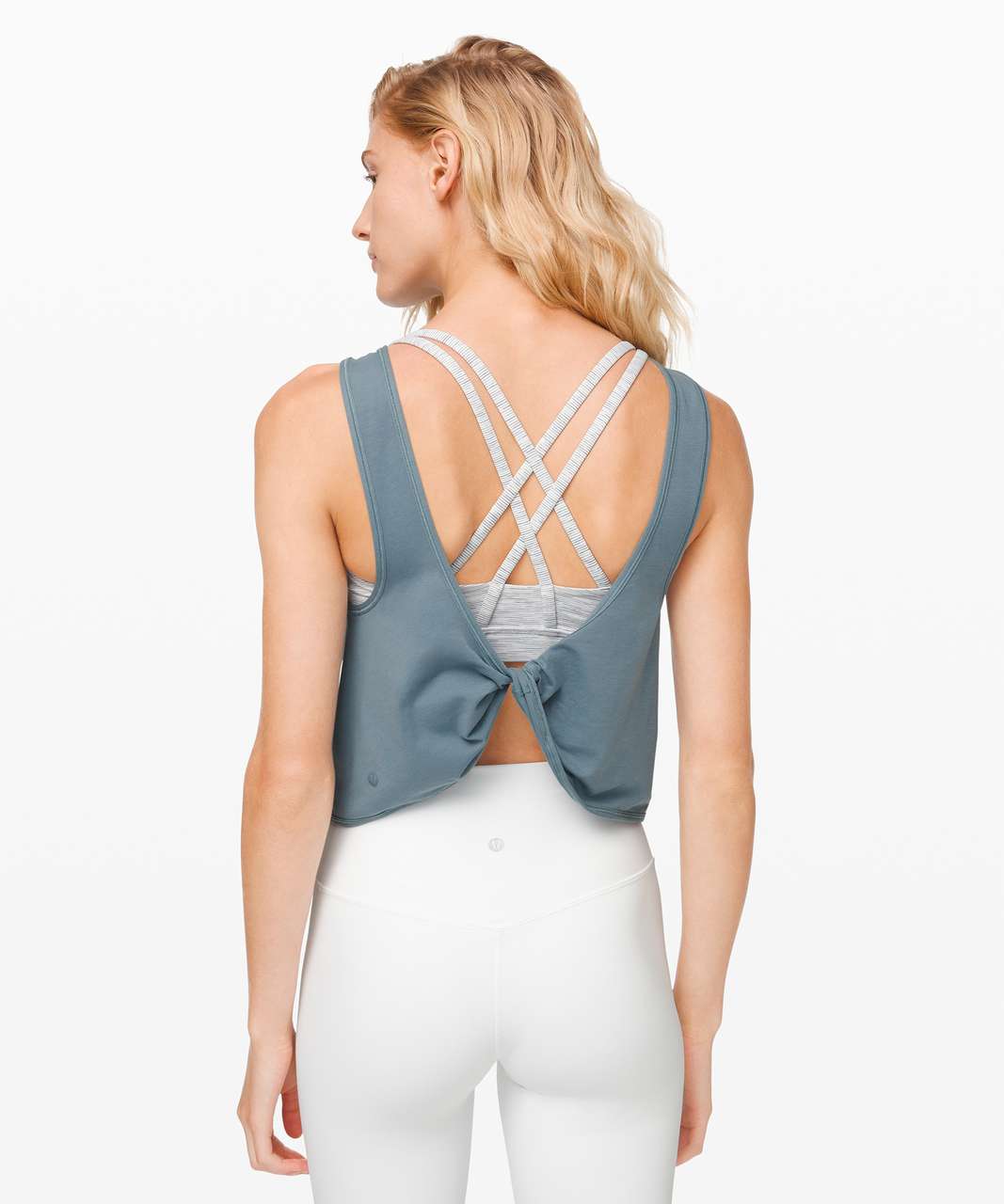 Lululemon Good Turn Tank - Blue Charcoal